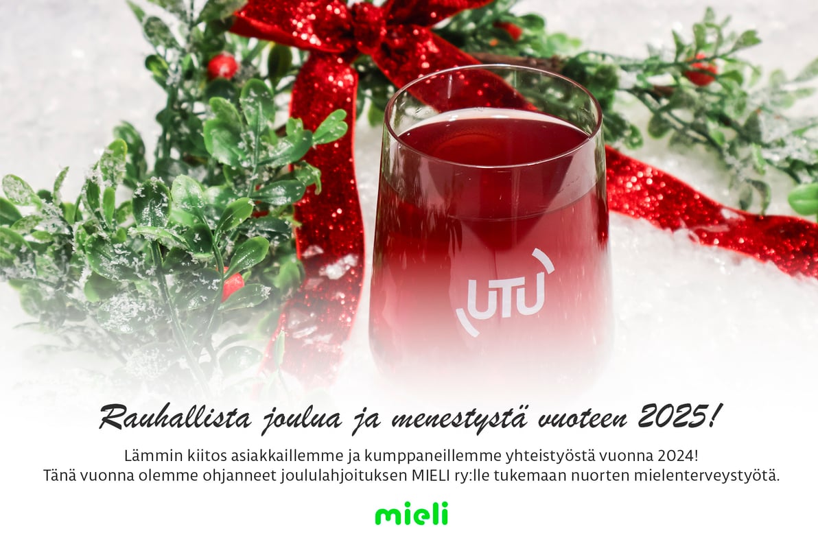 UTU joulukortti 2024